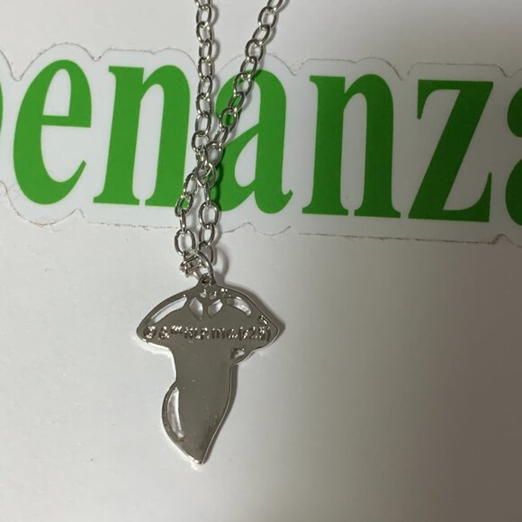 Neon Tuesday Necklace Lord Of The Rings Lorien Leaf Jewelry Silver Tone LOTR - Picture 4 of 4